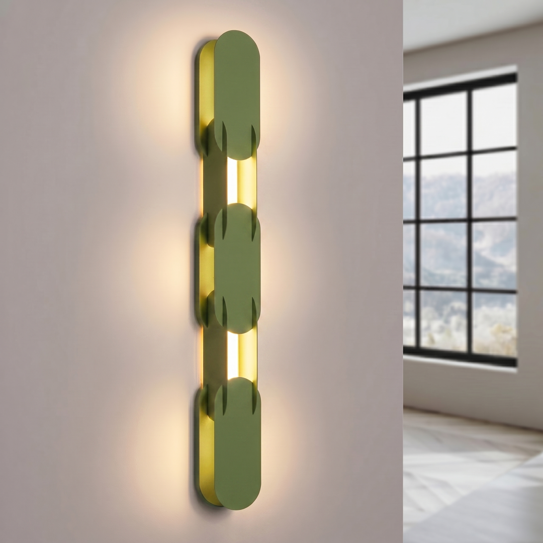 Kinkiet CHAIN 91 zielony oliwkowy LED 3000K - 31117