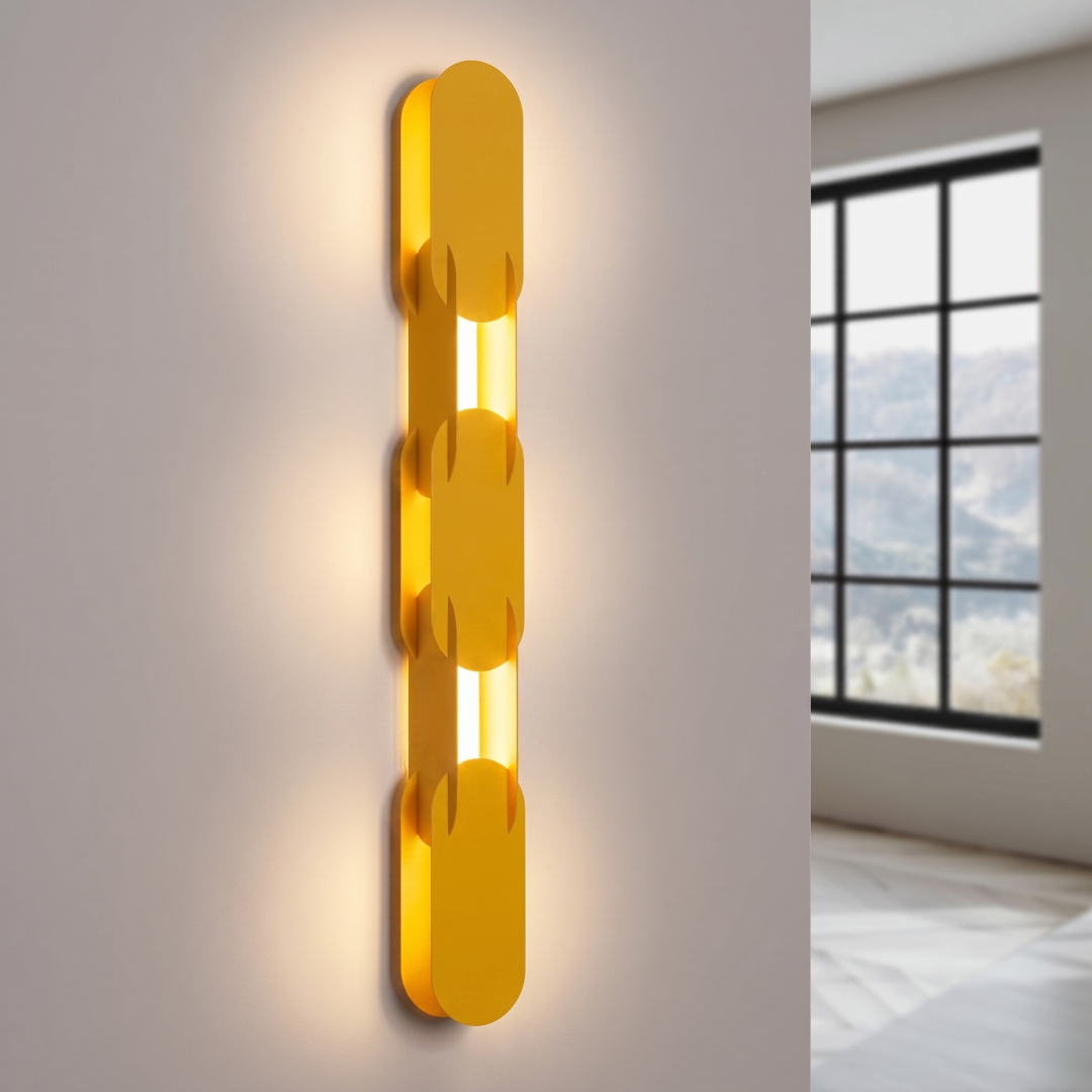 Kinkiet CHAIN 91 żółty LED 3000K - 31124