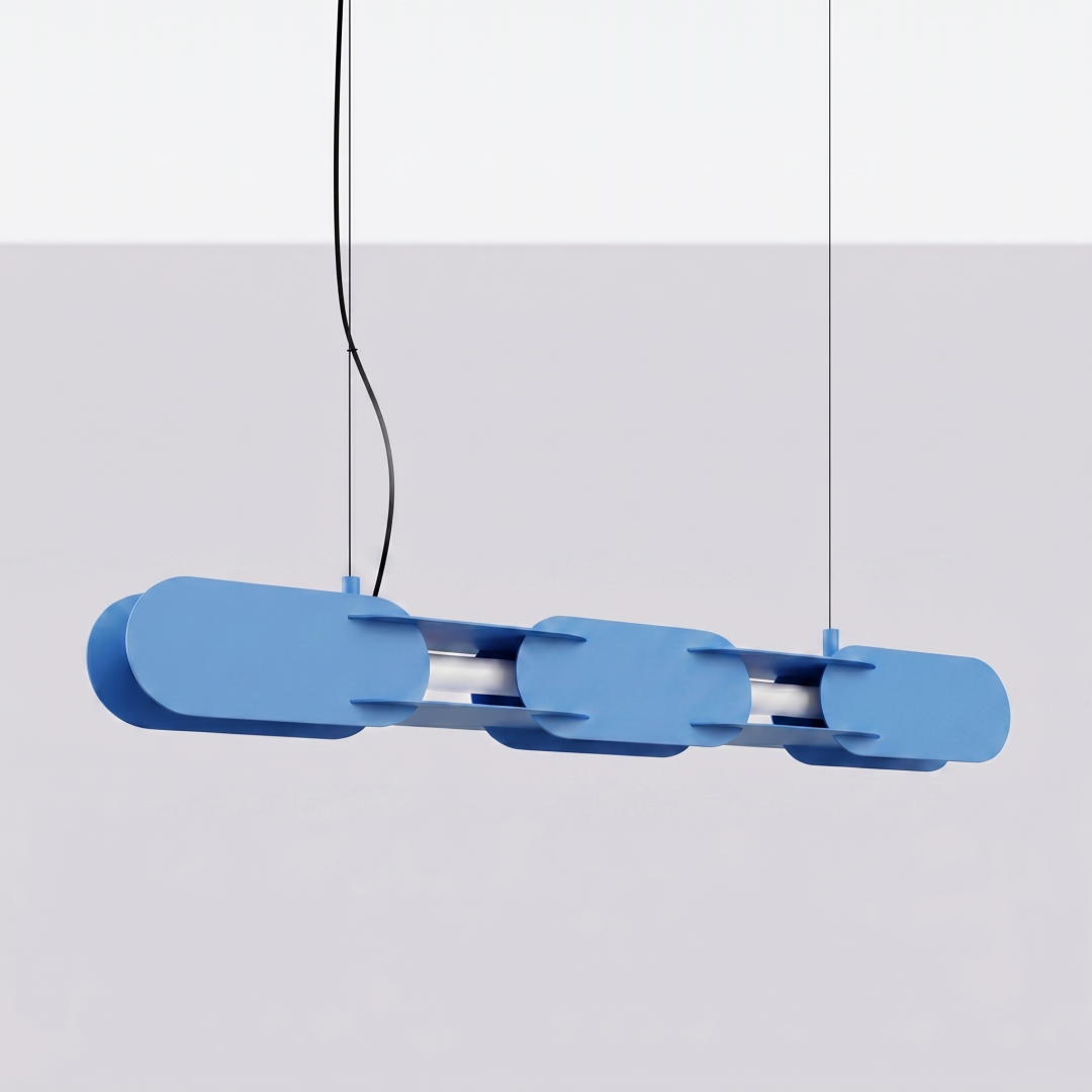 Lampa wisząca CHAIN 91 błękitna LED 3000K - 31144