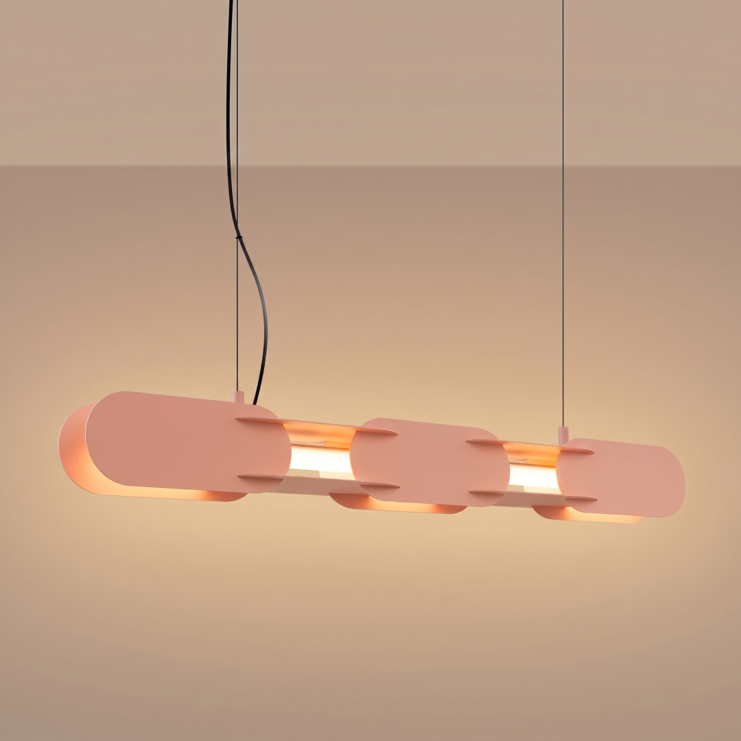 Lampa wisząca CHAIN 91 brzoskwiniowa LED 3000K - 31152
