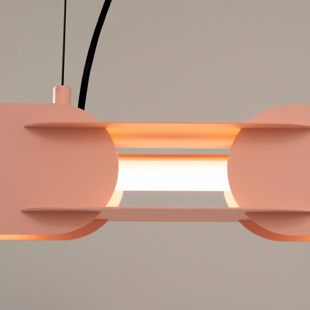 Lampa wisząca CHAIN 91 brzoskwiniowa LED 3000K - 31153
