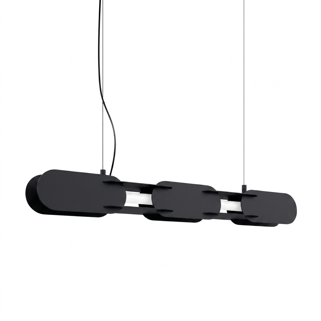 Lampa wisząca CHAIN 91 czarna LED 3000K - 31164