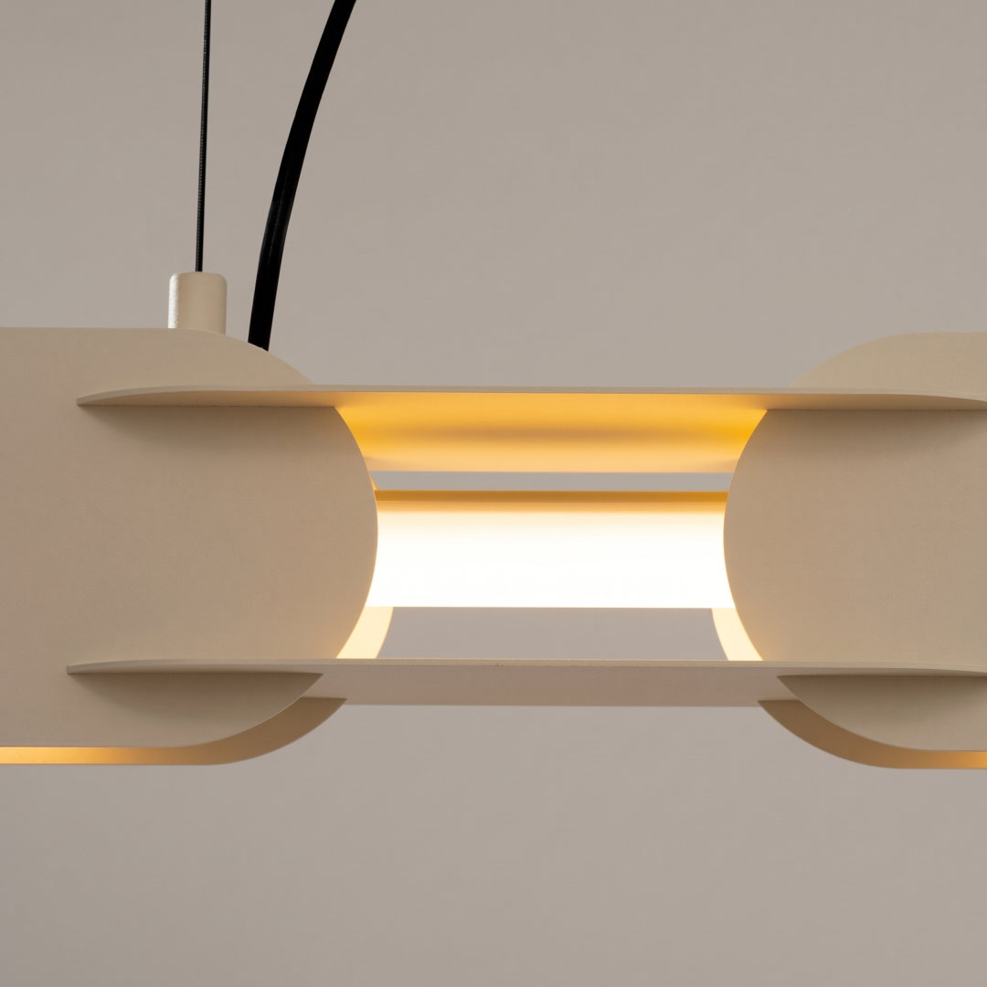 Lampa wisząca CHAIN 91 taupe LED 3000K - 31209