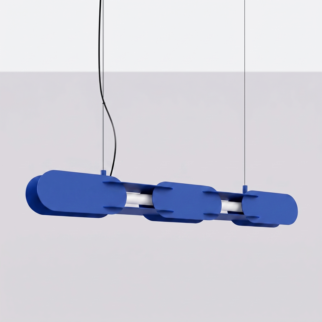 Lampa wisząca CHAIN 91 ultramaryna LED 3000K - 31214