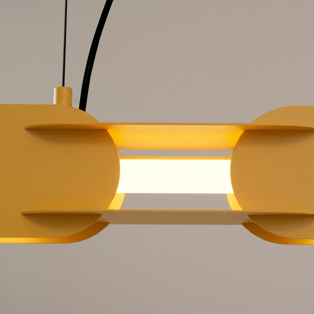 Lampa wisząca CHAIN 91 żółta LED 3000K - 31230