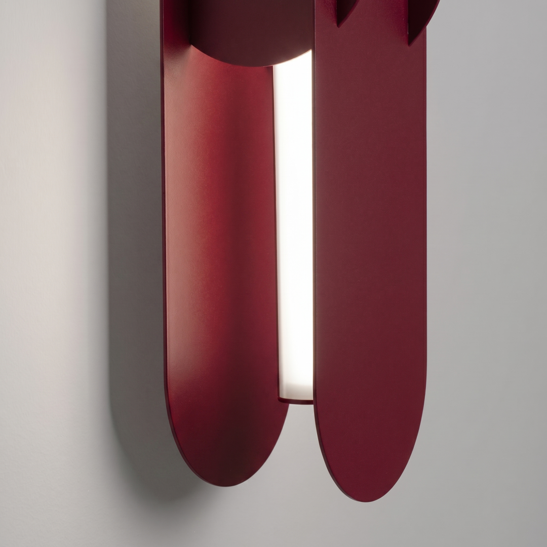 Kinkiet CHAIN 91 burgund LED 4000K - 31261