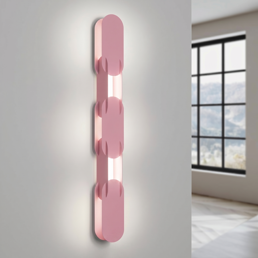 Kinkiet CHAIN 91 różowy LED 4000K - 31290