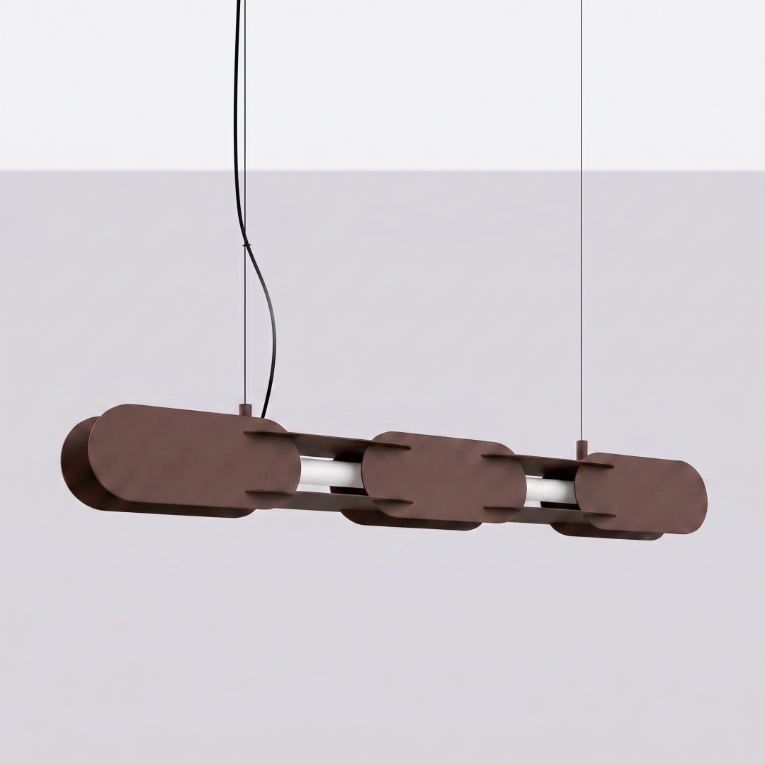 Lampa wisząca CHAIN 91 brązowa LED 4000K - 31325