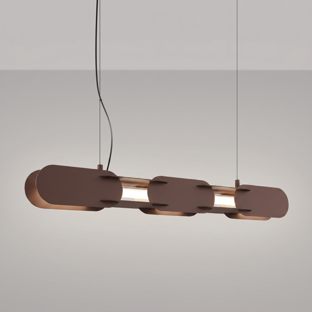 Lampa wisząca CHAIN 91 brązowa LED 4000K - 31326