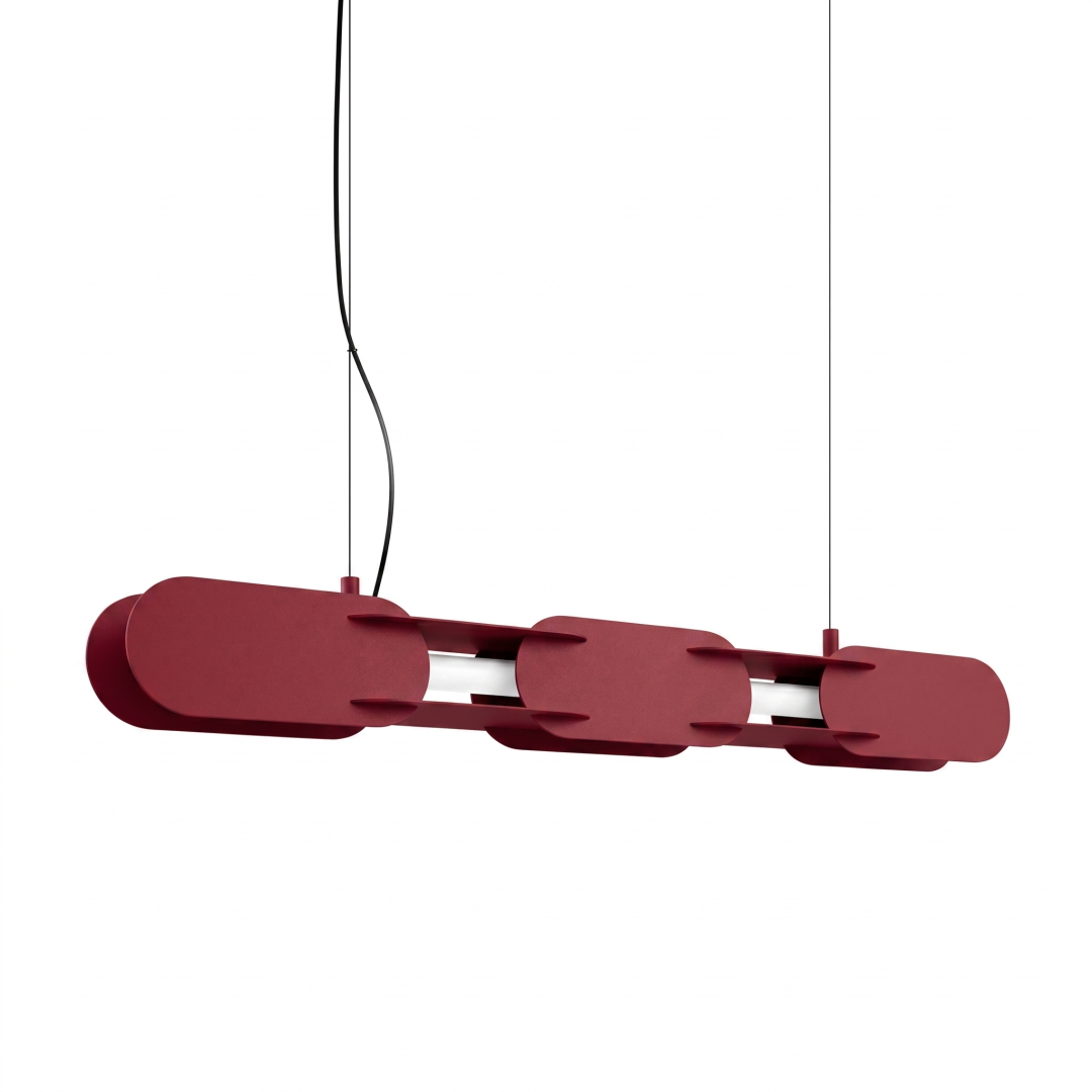 Lampa wisząca CHAIN 91 burgund LED 4000K - 31352