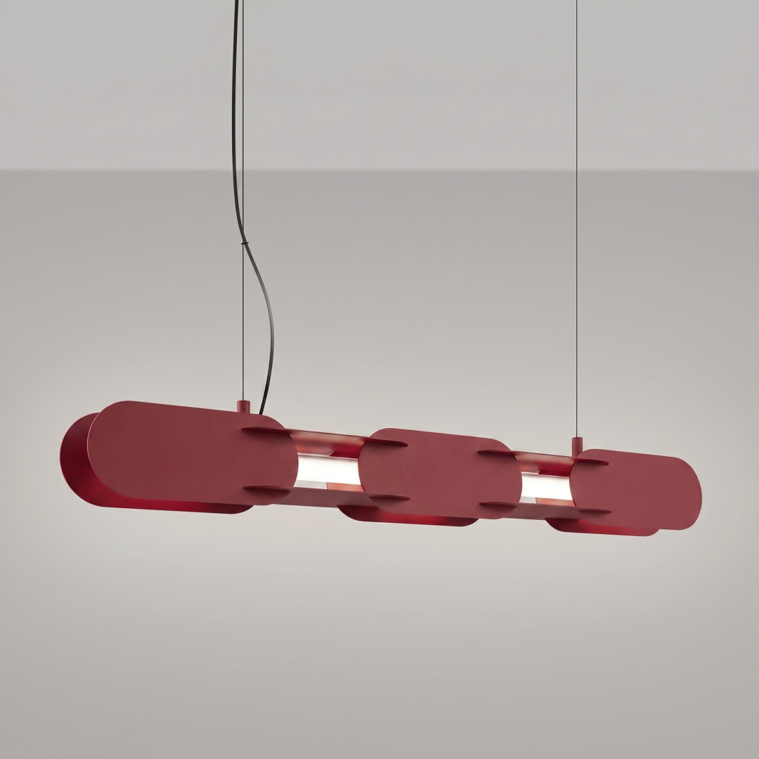 Lampa wisząca CHAIN 91 burgund LED 4000K - 31354