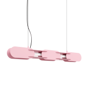 Lampa wisząca CHAIN 91 różowa LED 4000K
