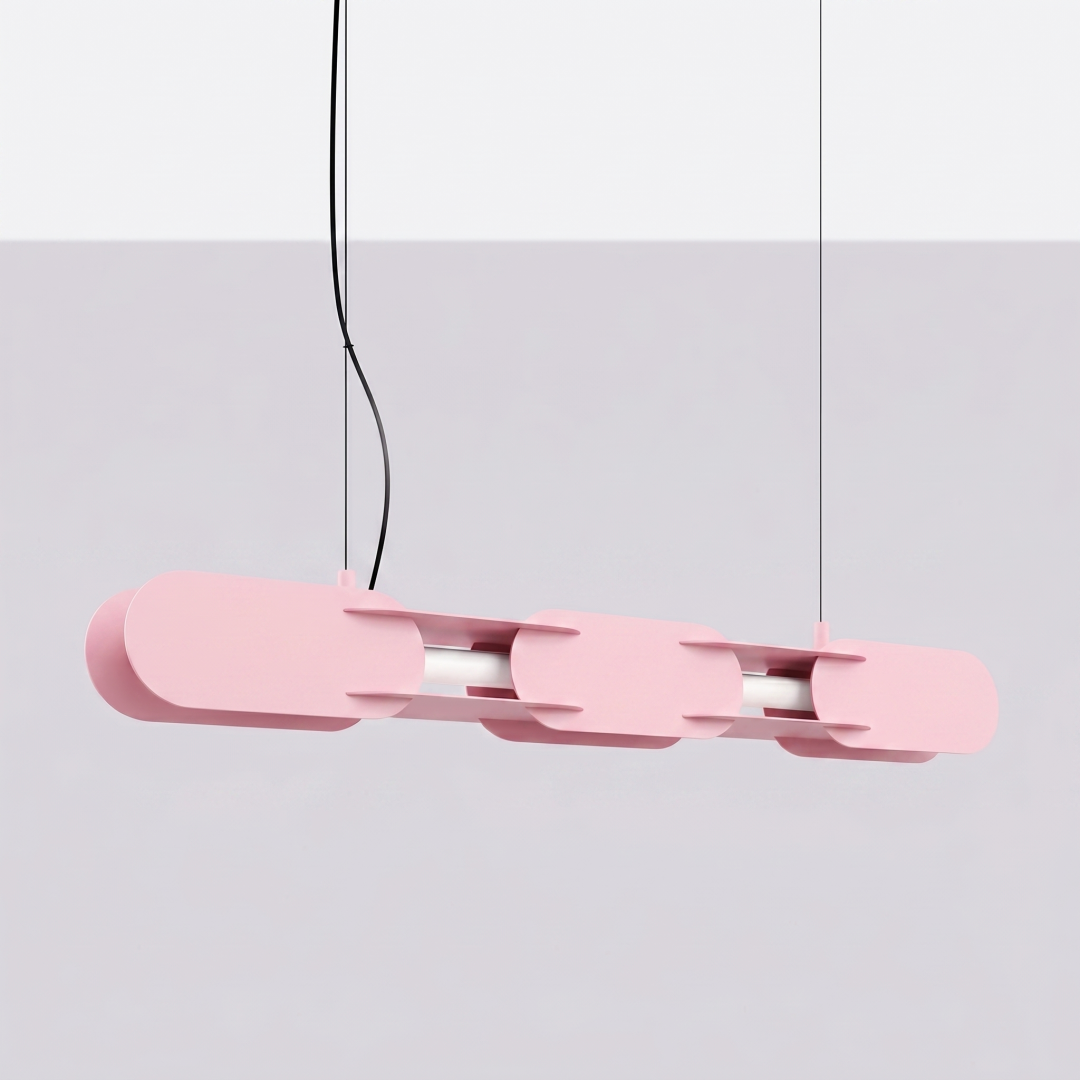 Lampa wisząca CHAIN 91 różowa LED 4000K - 31388