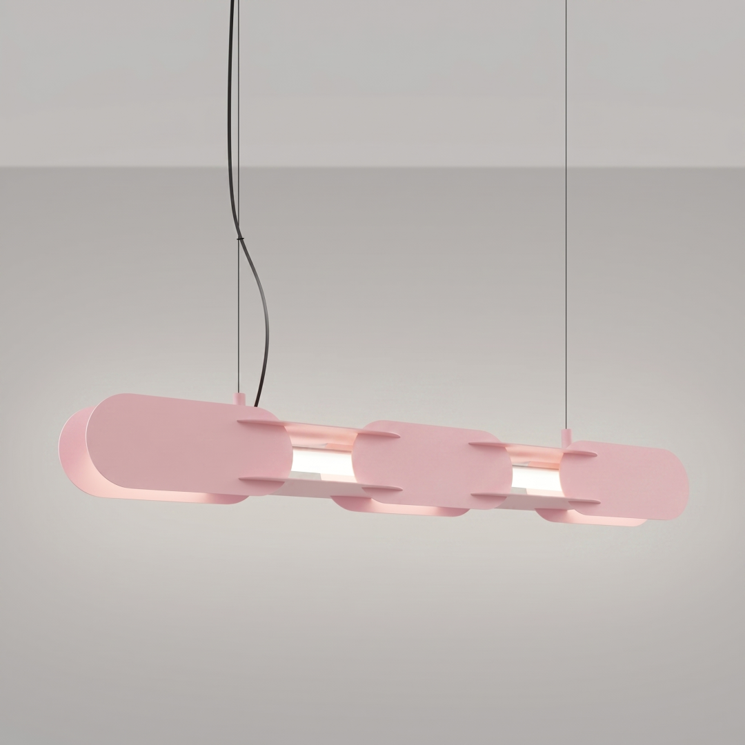 Lampa wisząca CHAIN 91 różowa LED 4000K - 31389