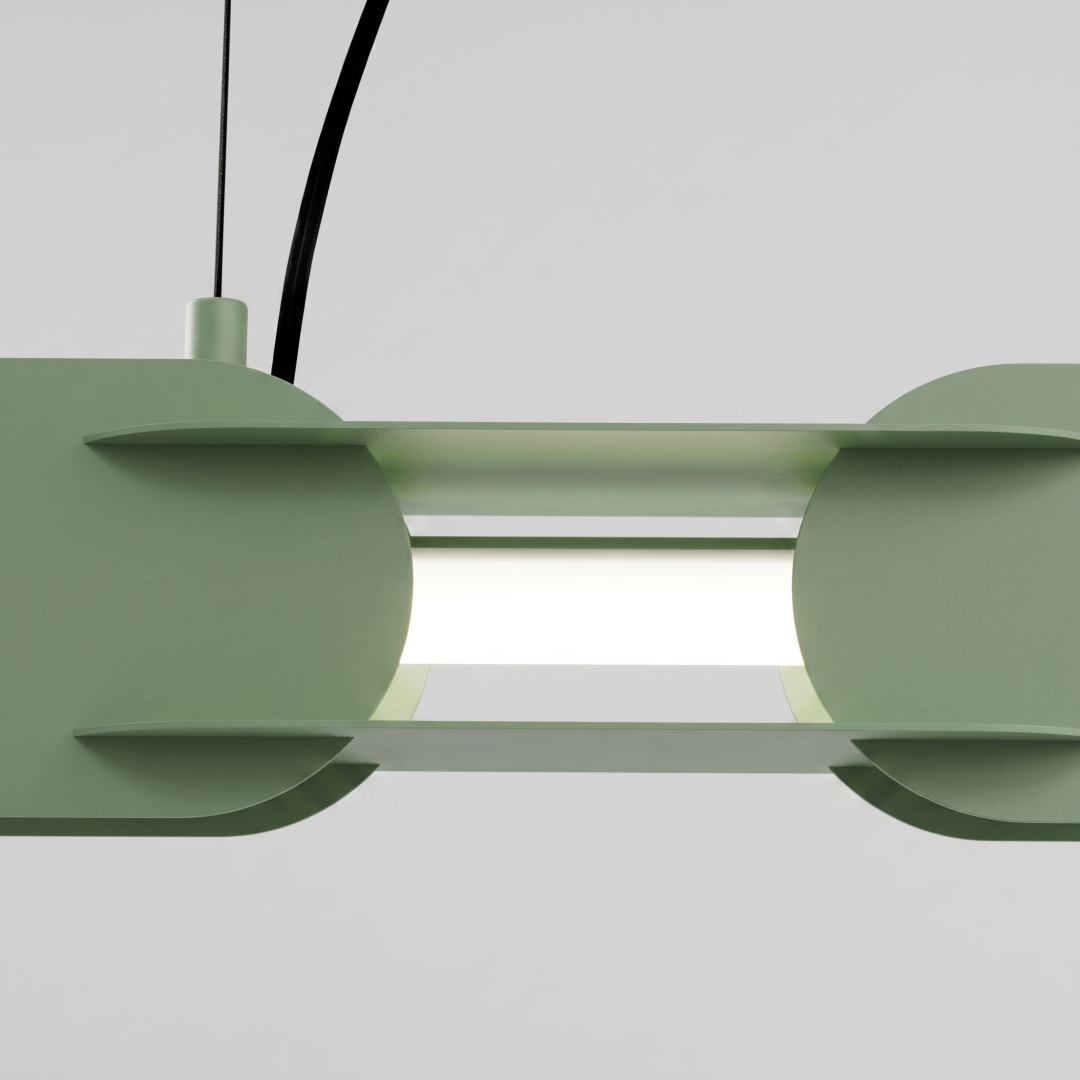 Lampa wisząca CHAIN 91 szałwiowa LED 4000K - 31397