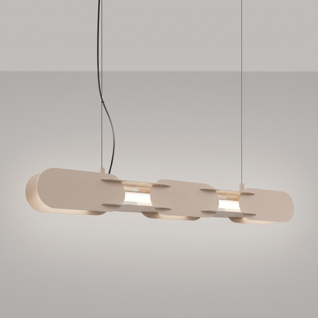 Lampa wisząca CHAIN 91 taupe LED 4000K - 31403