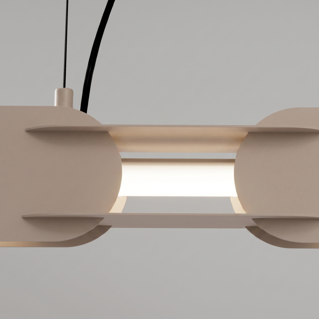 Lampa wisząca CHAIN 91 taupe LED 4000K - 31404