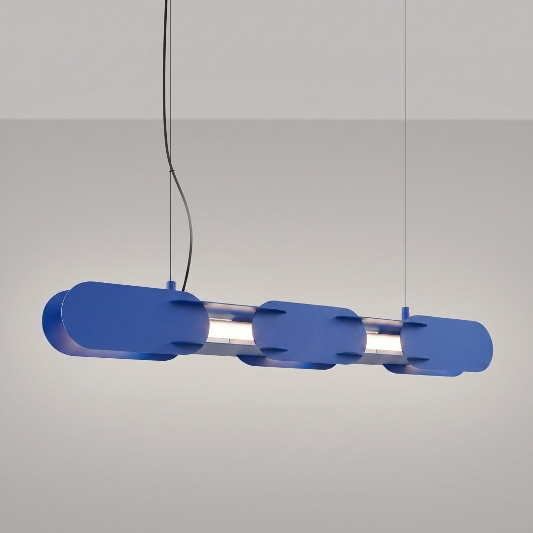 Lampa wisząca CHAIN 91 ultramaryna LED 4000K - 31410