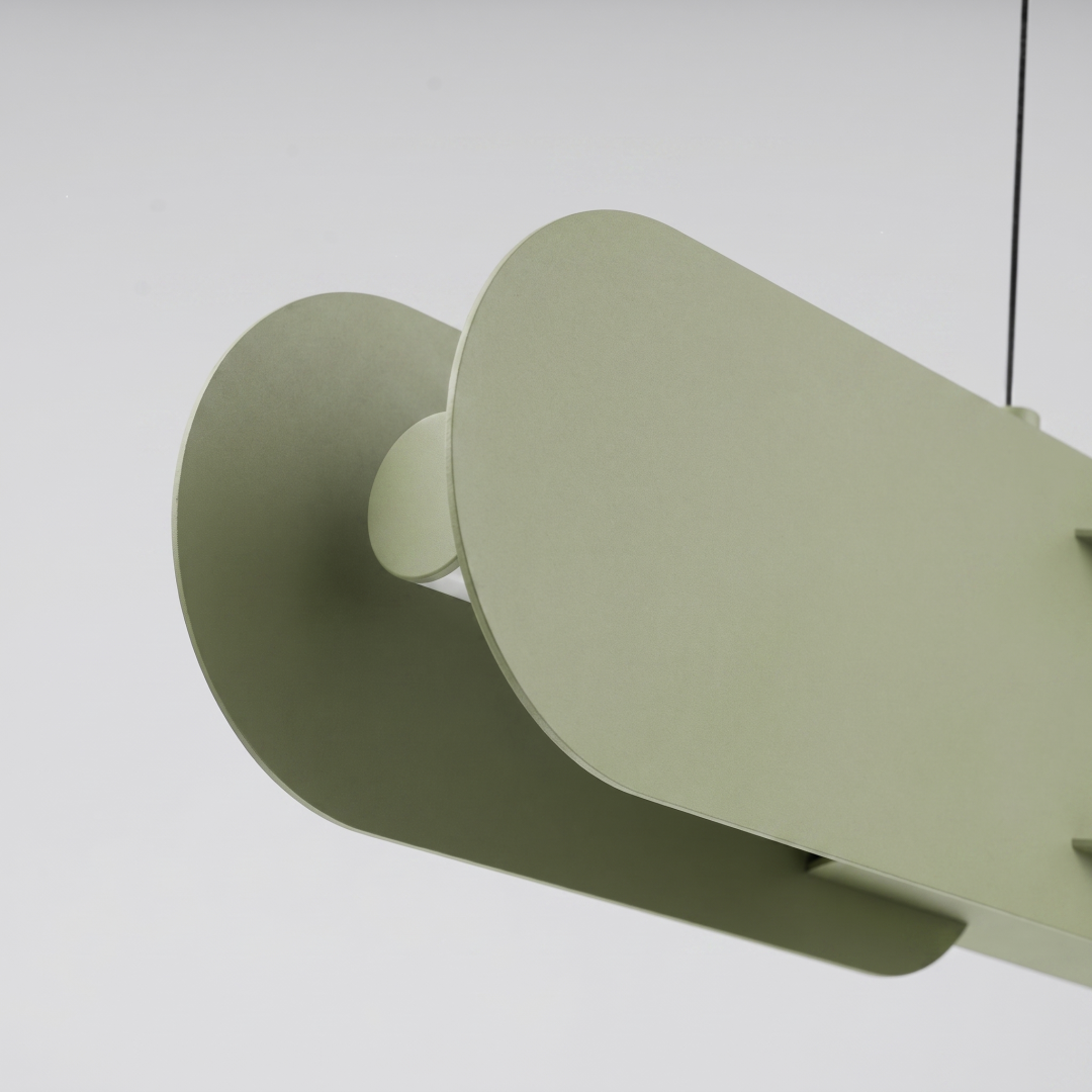 Lampa wisząca CHAIN 91 zielona oliwka LED 4000K - 31419