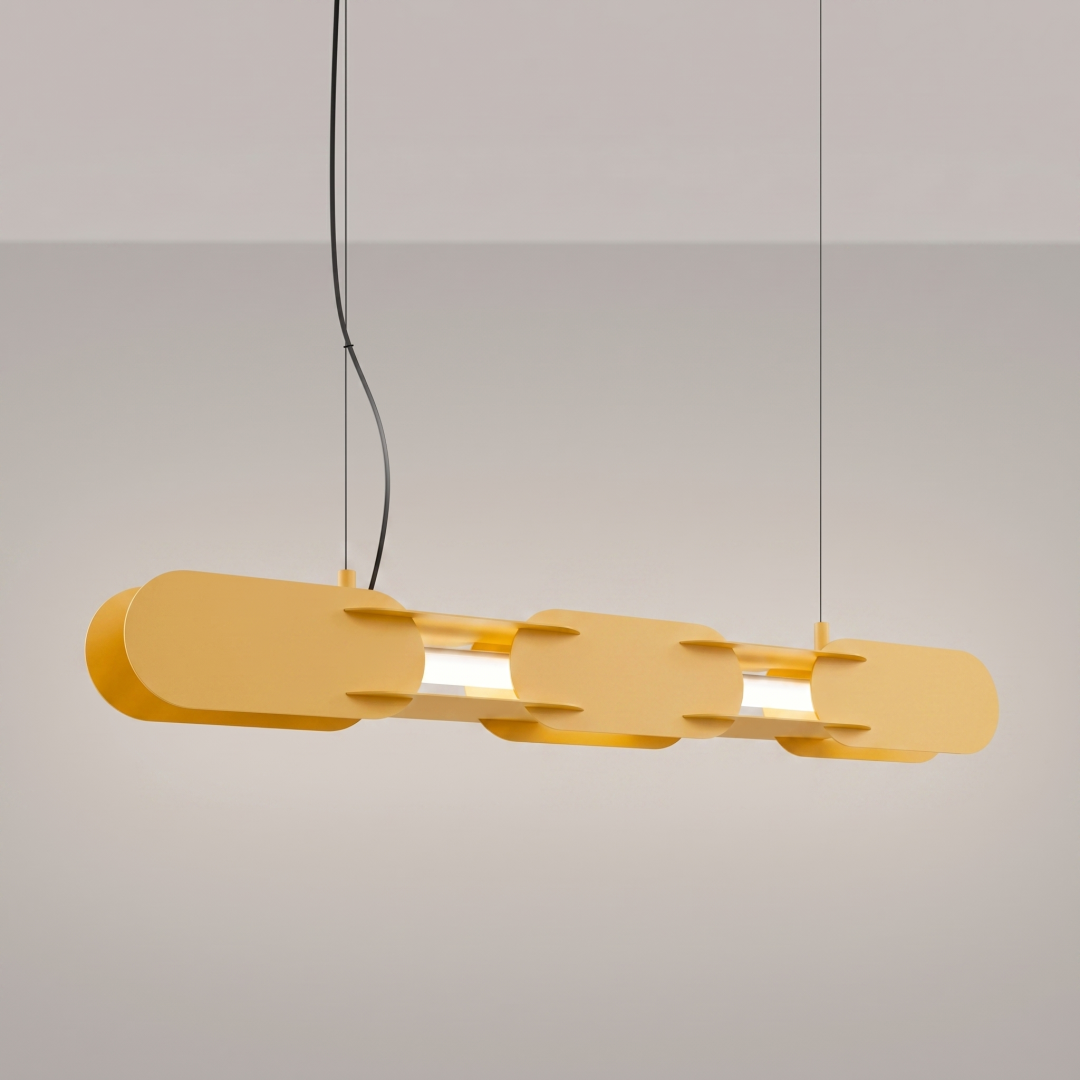 Lampa wisząca CHAIN 91 żółta LED 4000K - 31424