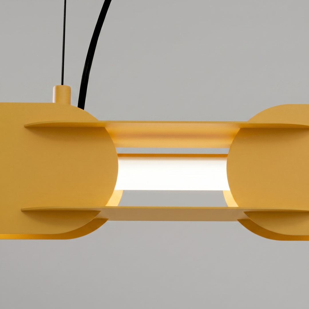 Lampa wisząca CHAIN 91 żółta LED 4000K - 31425