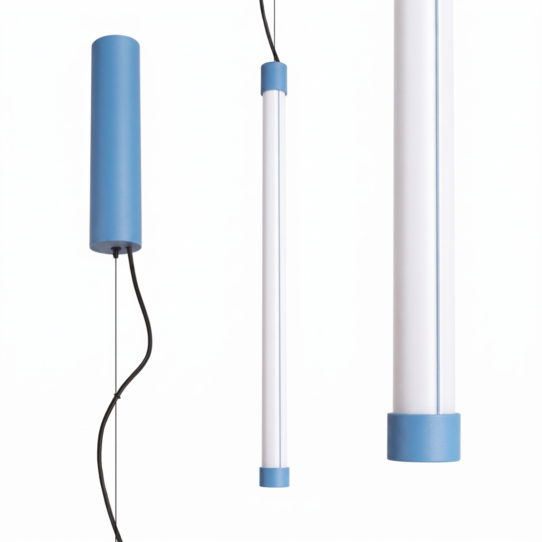 Lampa wisząca TRANG 50 błękitna LED 3000K - 31446