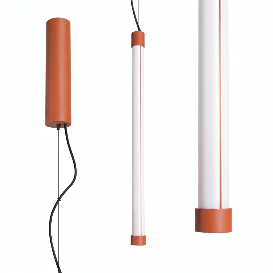 Lampa wisząca TRANG 50 ochra czerwona LED 3000K - 31494