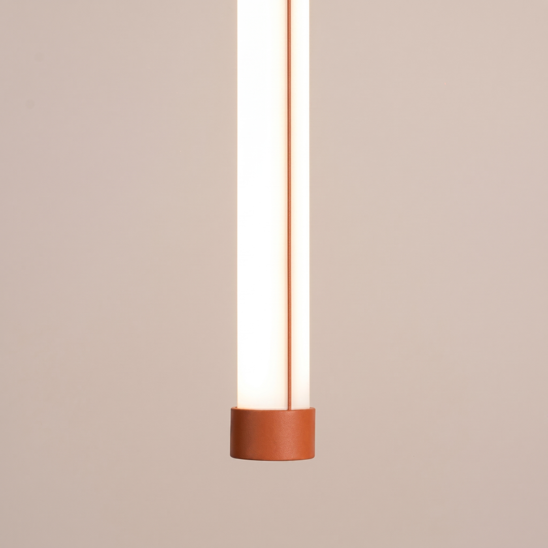 Lampa wisząca TRANG 50 ochra czerwona LED 3000K - 31497