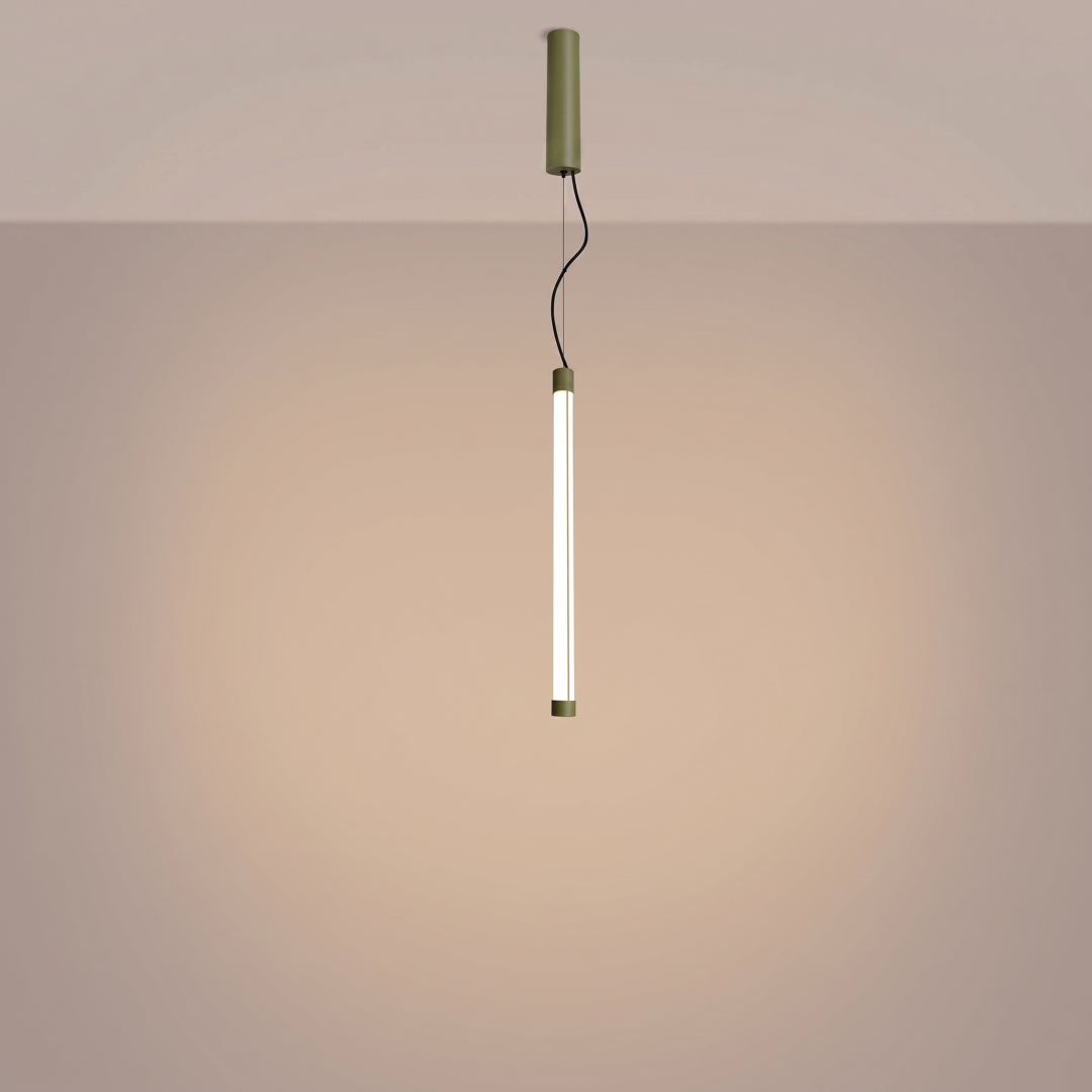 Lampa wisząca TRANG 50 zielona oliwka LED 3000K - 31536