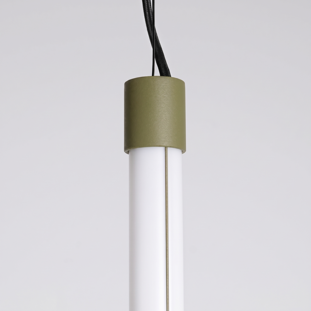 Lampa wisząca TRANG 50 zielona oliwka LED 3000K - 31538