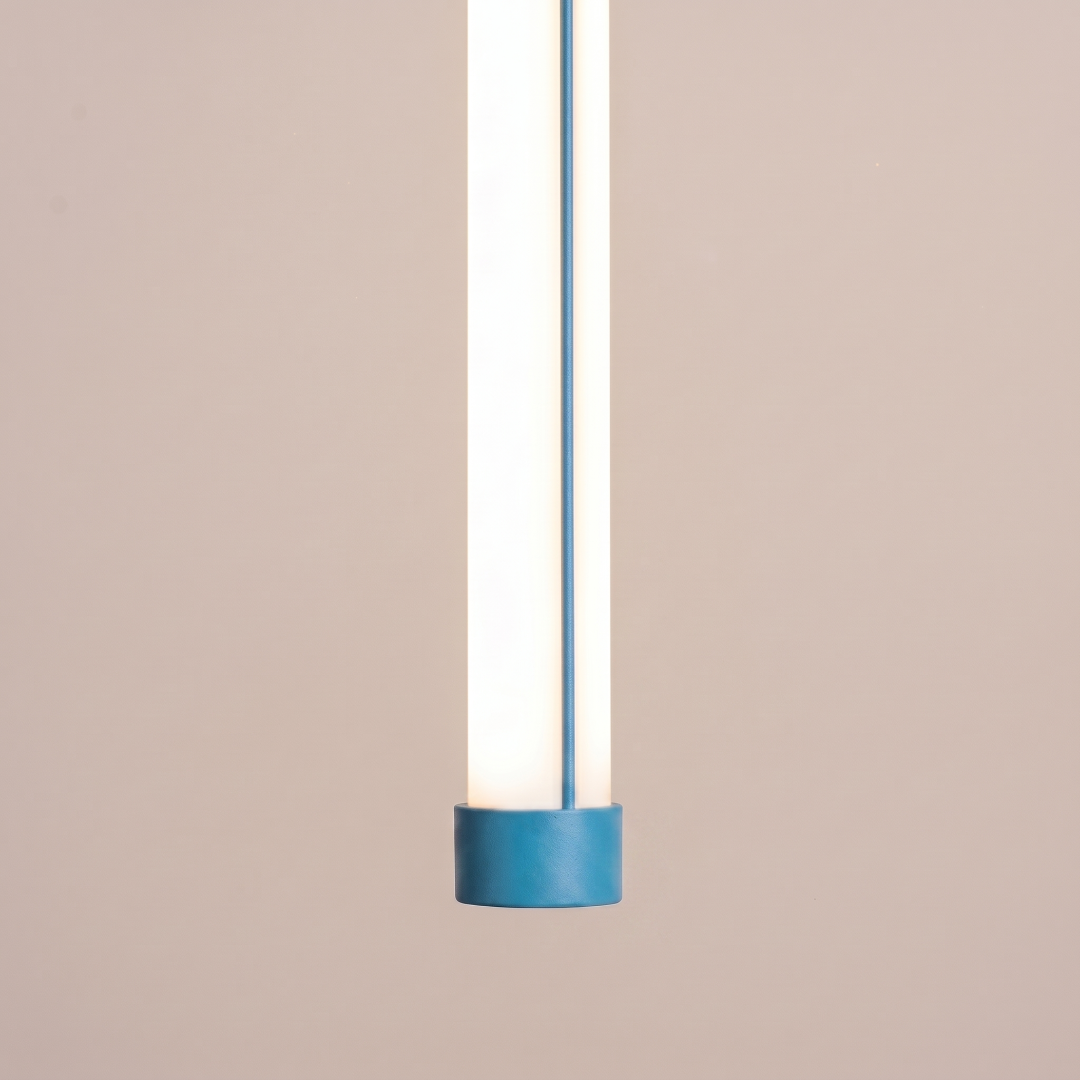 Lampa wisząca TRANG 75 błękitna LED 3000K - 31569