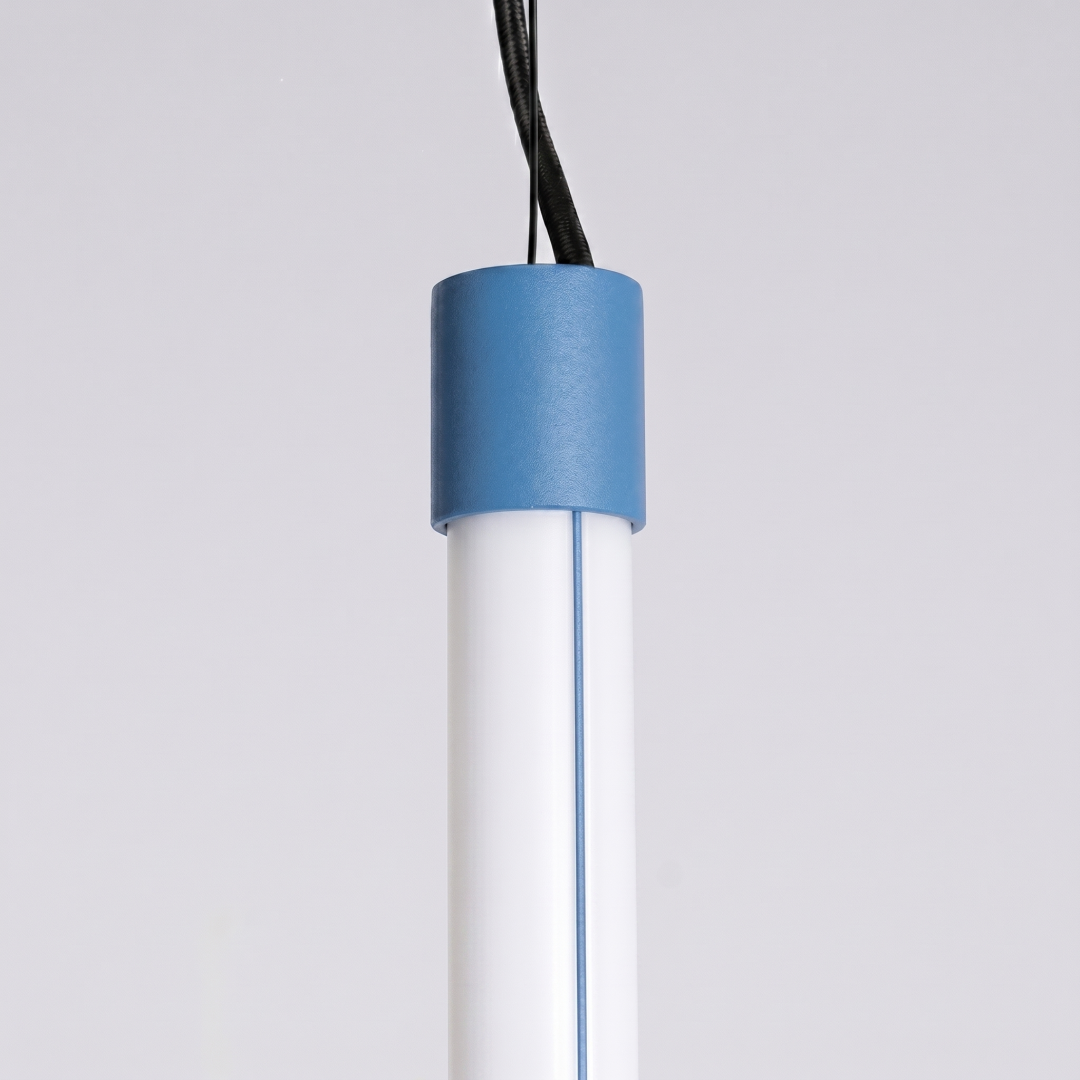 Lampa wisząca TRANG 75 błękitna LED 3000K - 31570