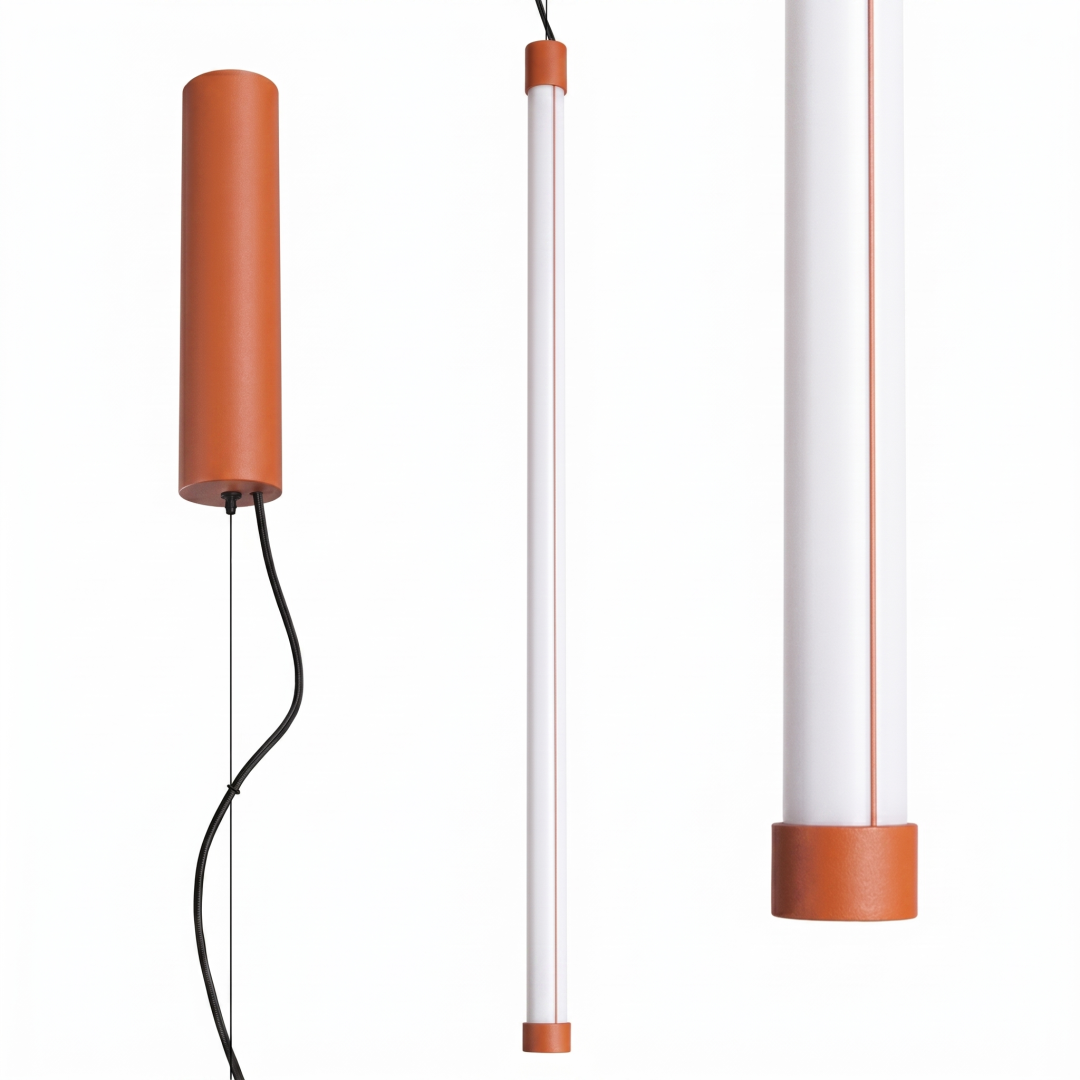 Lampa wisząca TRANG 75 ochra czerwona LED 3000K - 31614
