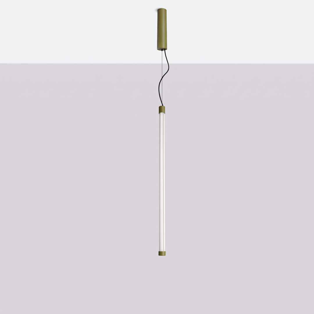 Lampa wisząca TRANG 75 zielona oliwka LED 3000K - 31655