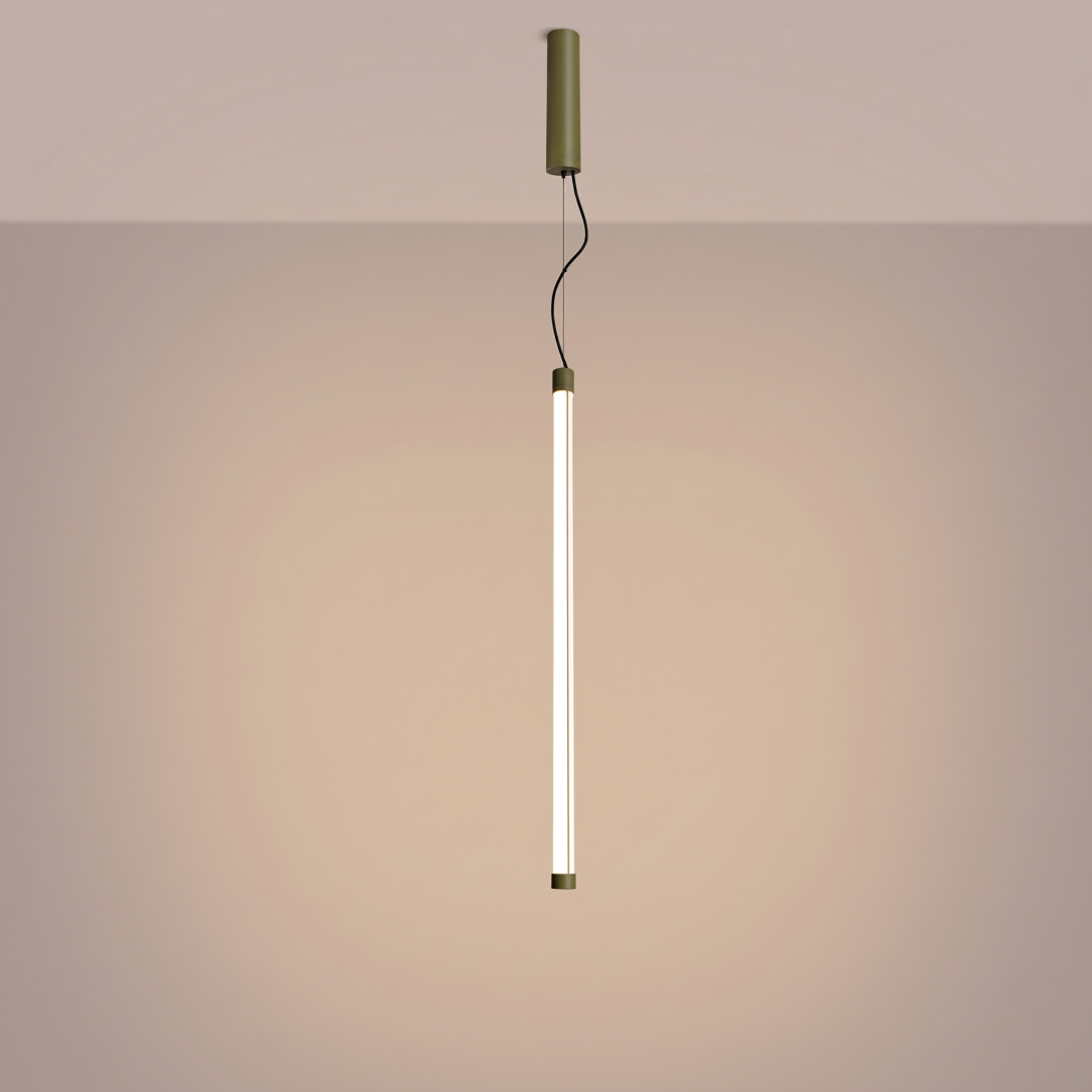 Lampa wisząca TRANG 75 zielona oliwka LED 3000K - 31656