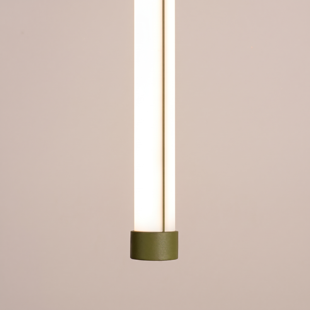 Lampa wisząca TRANG 75 zielona oliwka LED 3000K - 31657