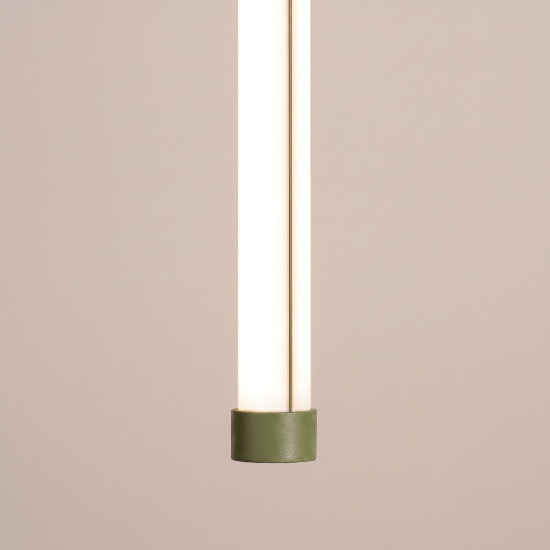 Lampa wisząca TRANG 100 zielona oliwka LED 3000K - 31777
