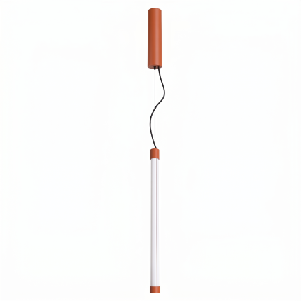 Lampa wisząca TRANG 50 ochra czerwona LED 4000K