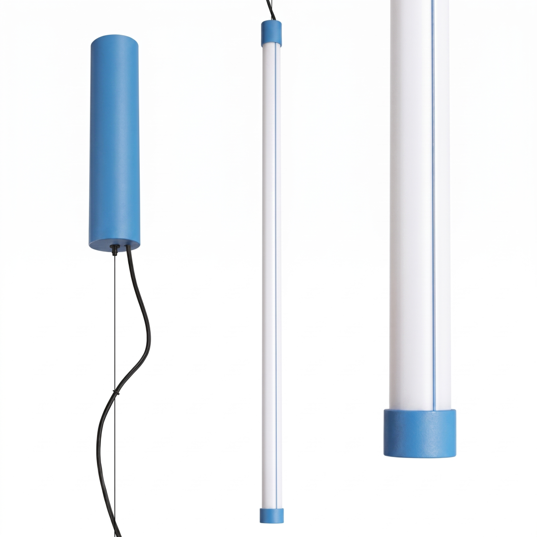 Lampa wisząca TRANG 75 błękitna LED 4000K - 31926