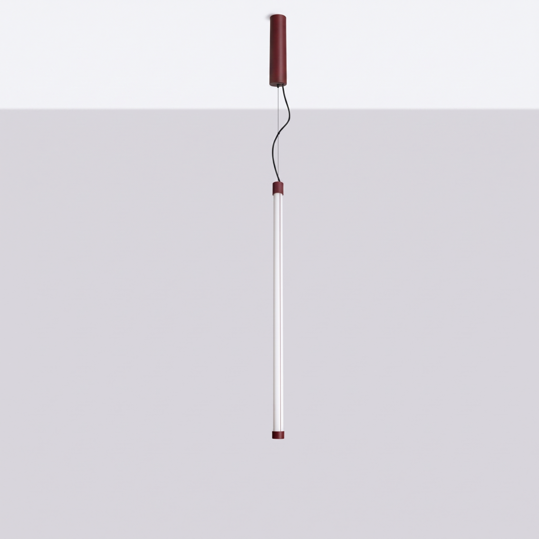 Lampa wisząca TRANG 75 burgund LED 4000K - 31943