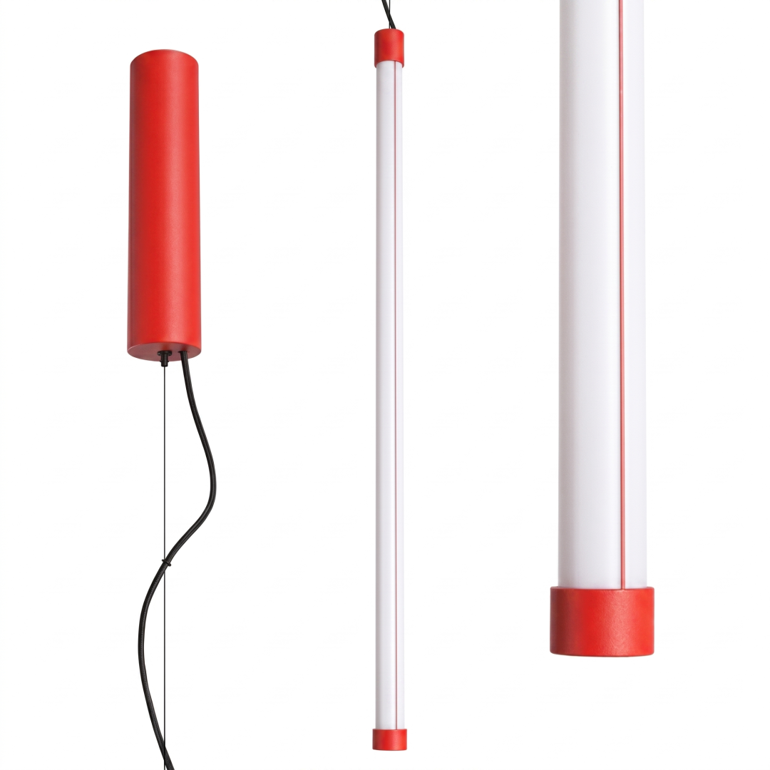 Lampa wisząca TRANG 75 czerwona LED 4000K - 31958
