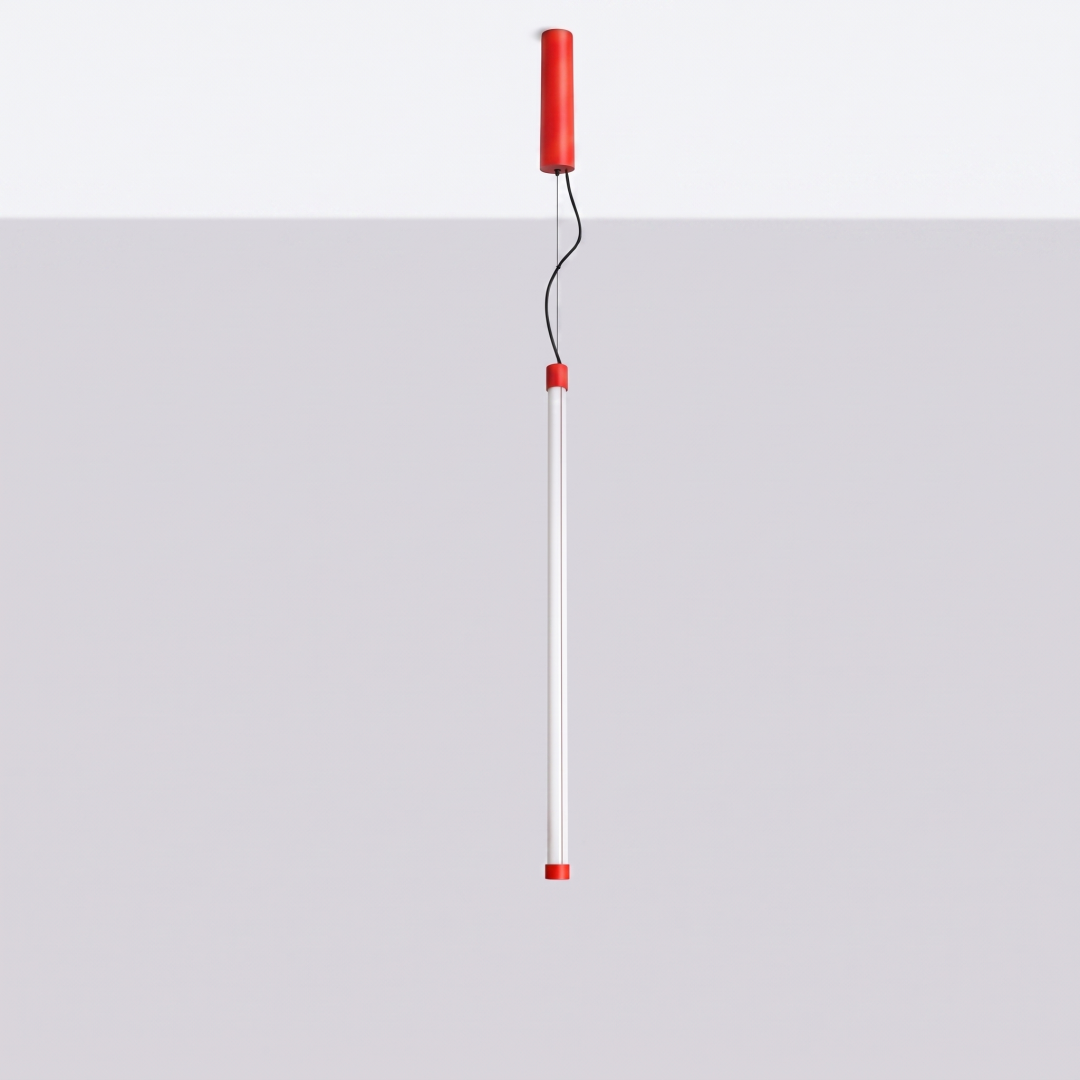 Lampa wisząca TRANG 75 czerwona LED 4000K - 31959