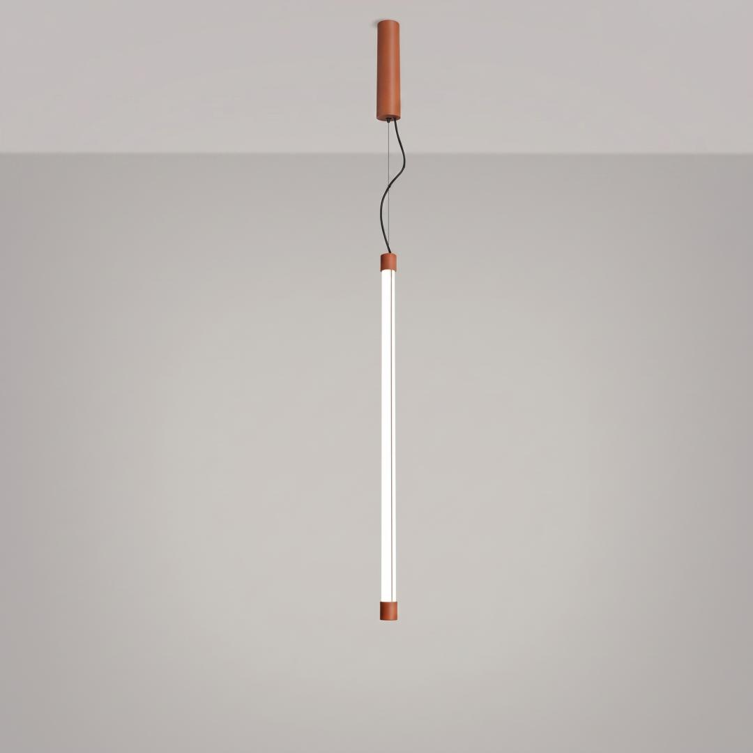 Lampa wisząca TRANG 75 ochra czerwona LED 4000K - 31976