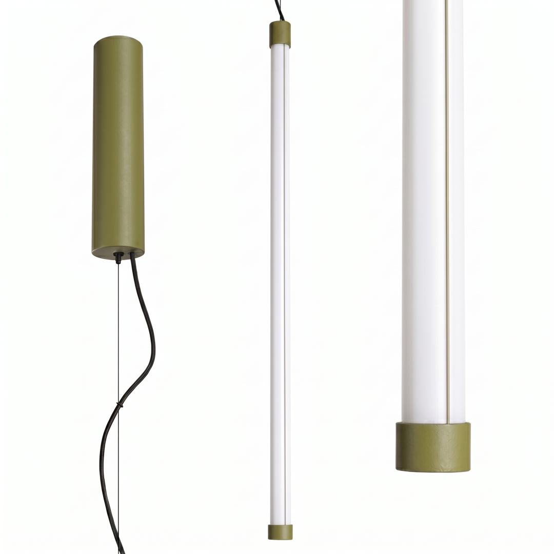 Lampa wisząca TRANG 75 zielona oliwka LED 4000K - 32014