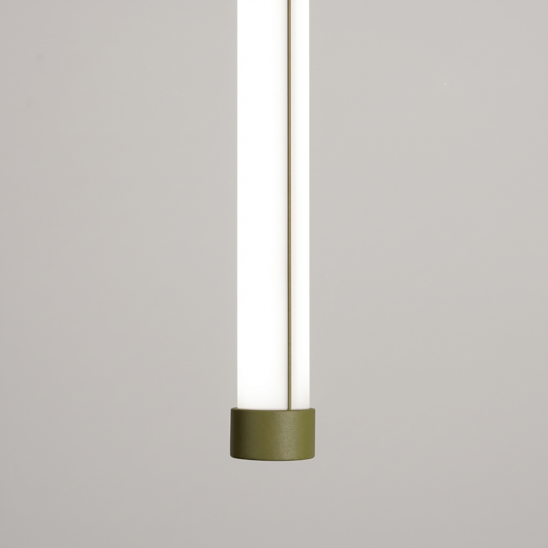 Lampa wisząca TRANG 75 zielona oliwka LED 4000K - 32017