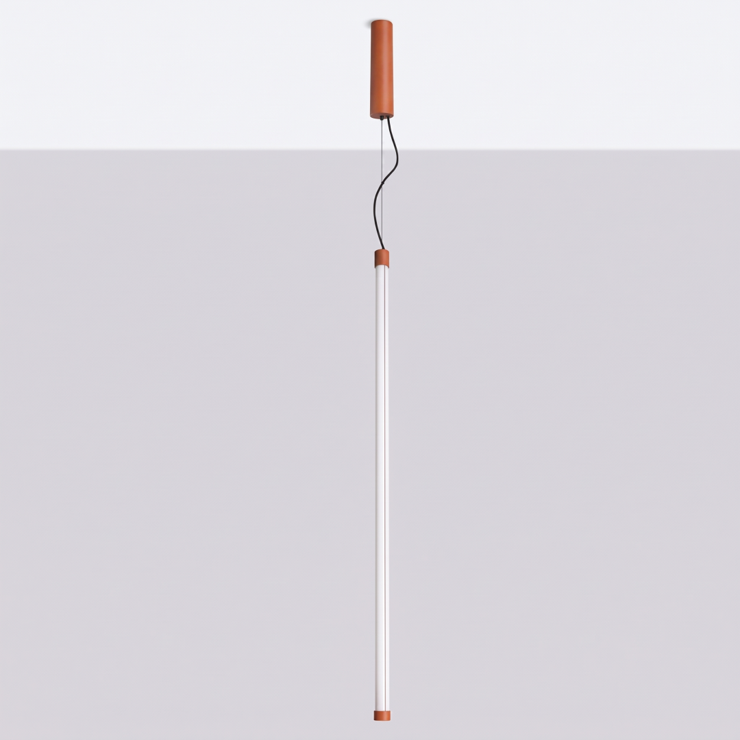 Lampa wisząca TRANG 100 ochra czerwona LED 4000K - 32095