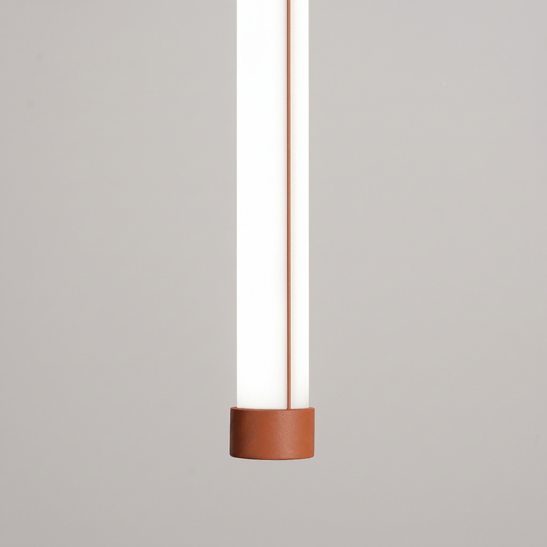 Lampa wisząca TRANG 100 ochra czerwona LED 4000K - 32097