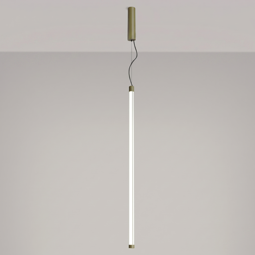 Lampa wisząca TRANG 100 zielona oliwka LED 4000K - 32136