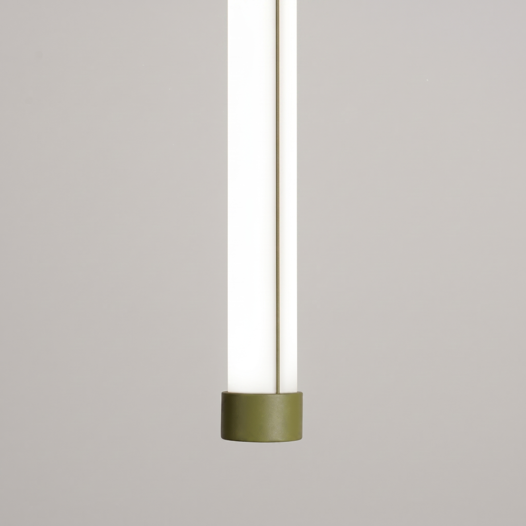 Lampa wisząca TRANG 100 zielona oliwka LED 4000K - 32137