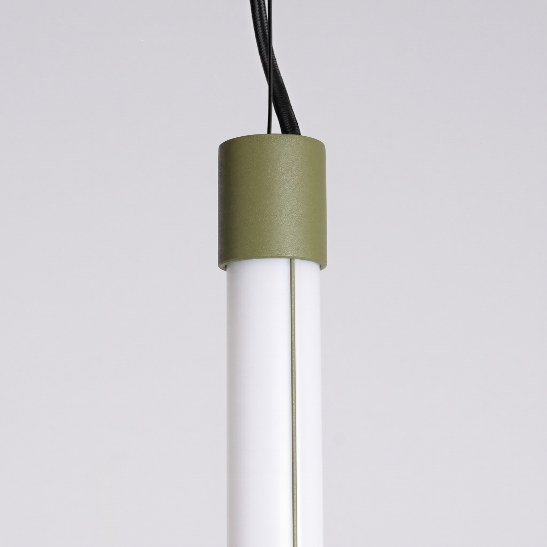 Lampa wisząca TRANG 100 zielona oliwka LED 4000K - 32138